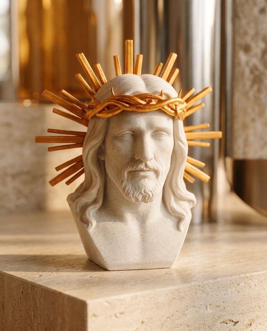 Peça decorativa religiosa personalizada PRIME360